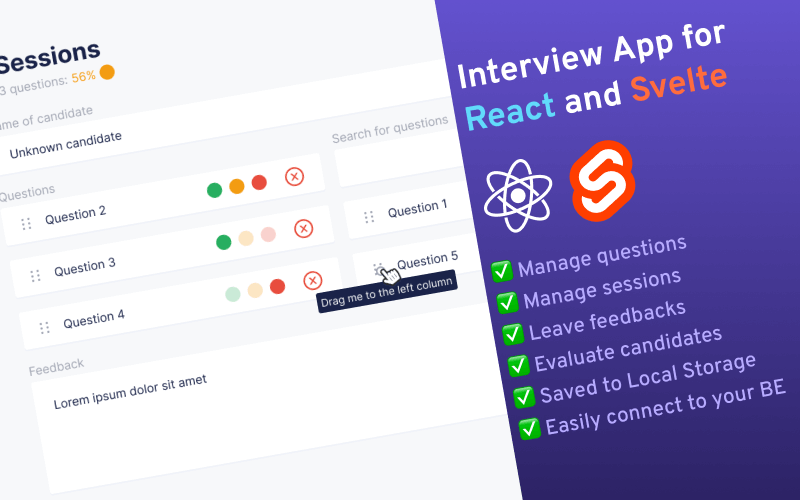 Interview app design